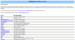 Desktop Screenshot of lists.igkultur.at